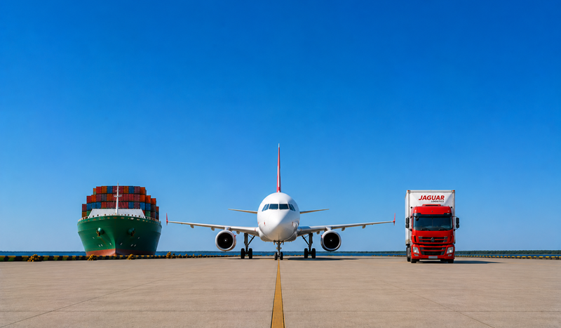Jaguar air, sea and road freight