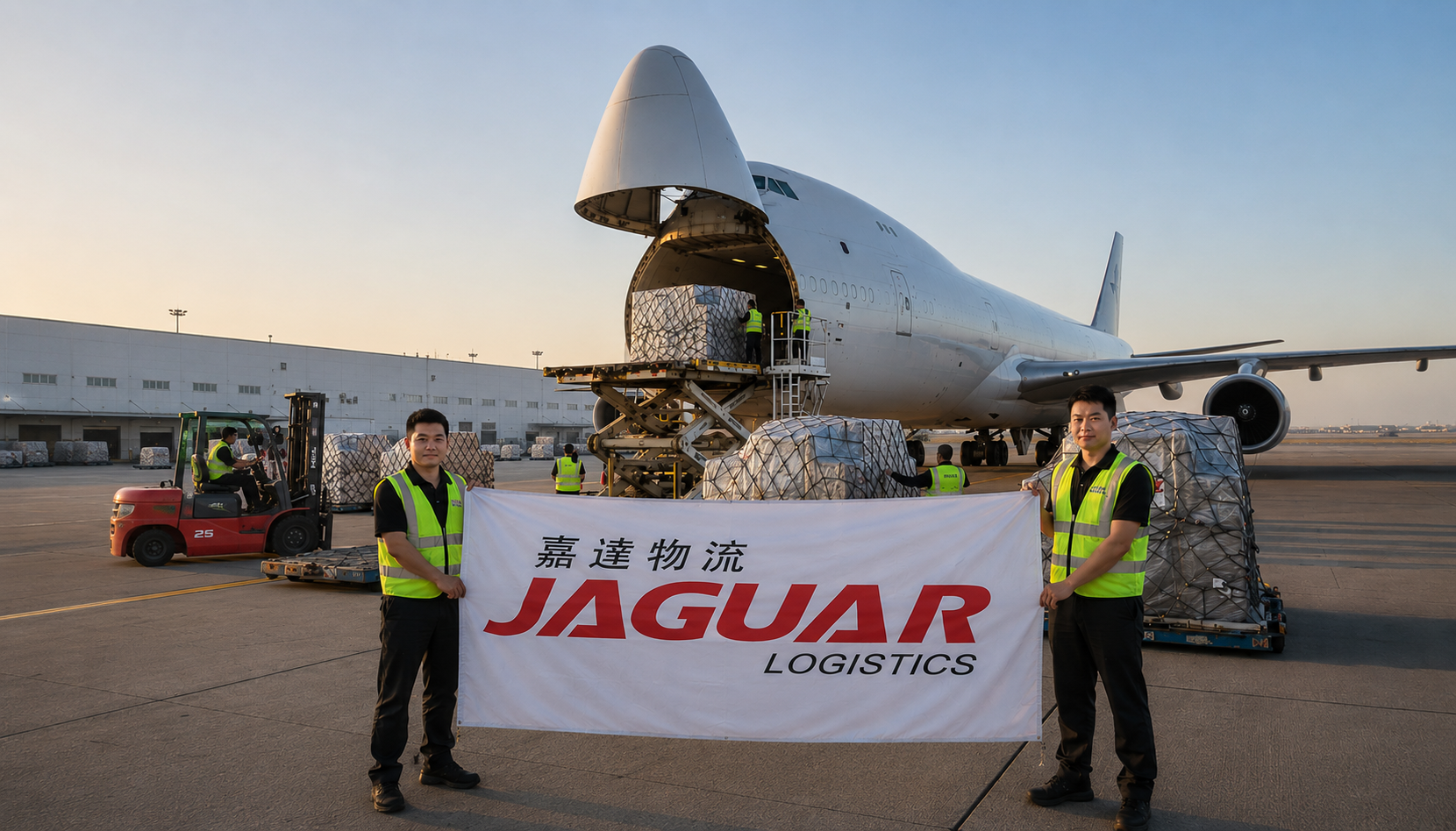 Jaguar airfreight cargo operation
